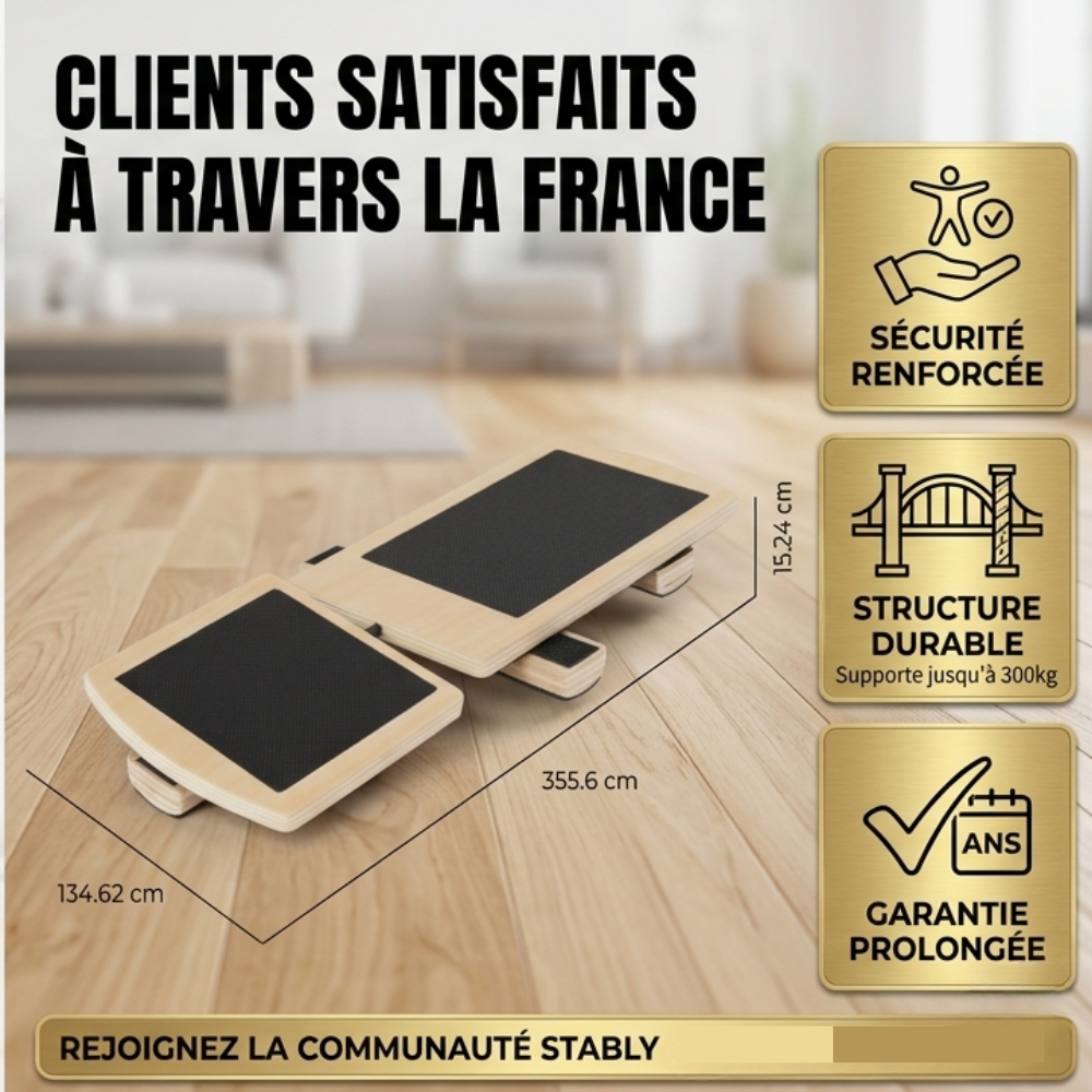 Planche d'équilibre STABLY™